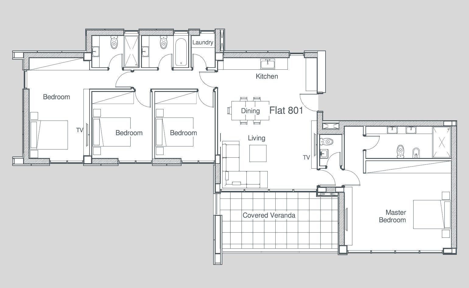 4 BR Apartment in Potamos Germasogeias, Limassol photo 26