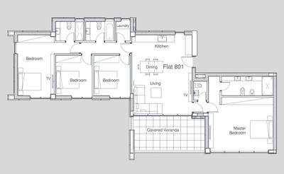 4 BR Apartment in Potamos Germasogeias, Limassol thumbnail 26