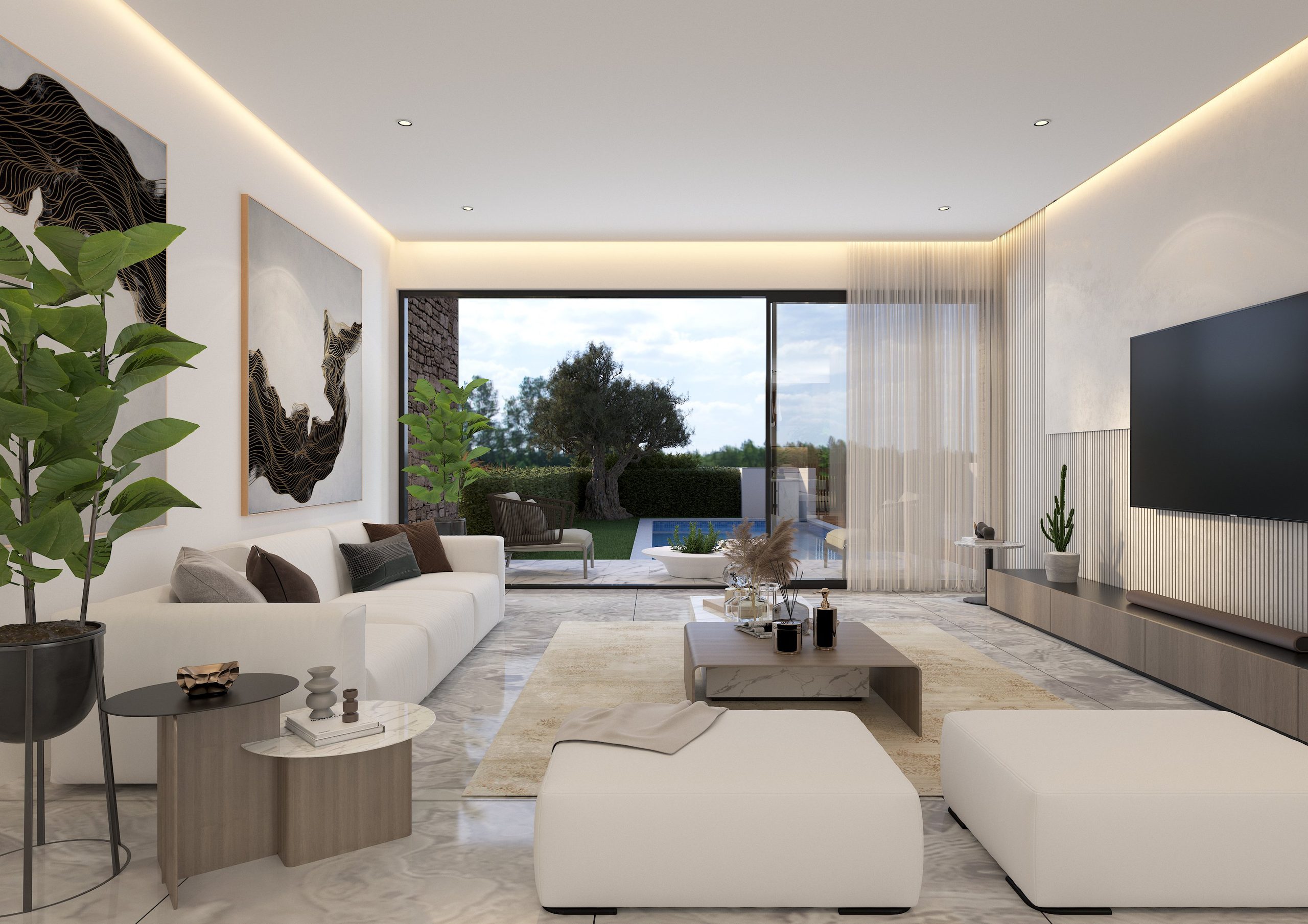3 BR Villa in Geroskipou, Paphos — photo 4