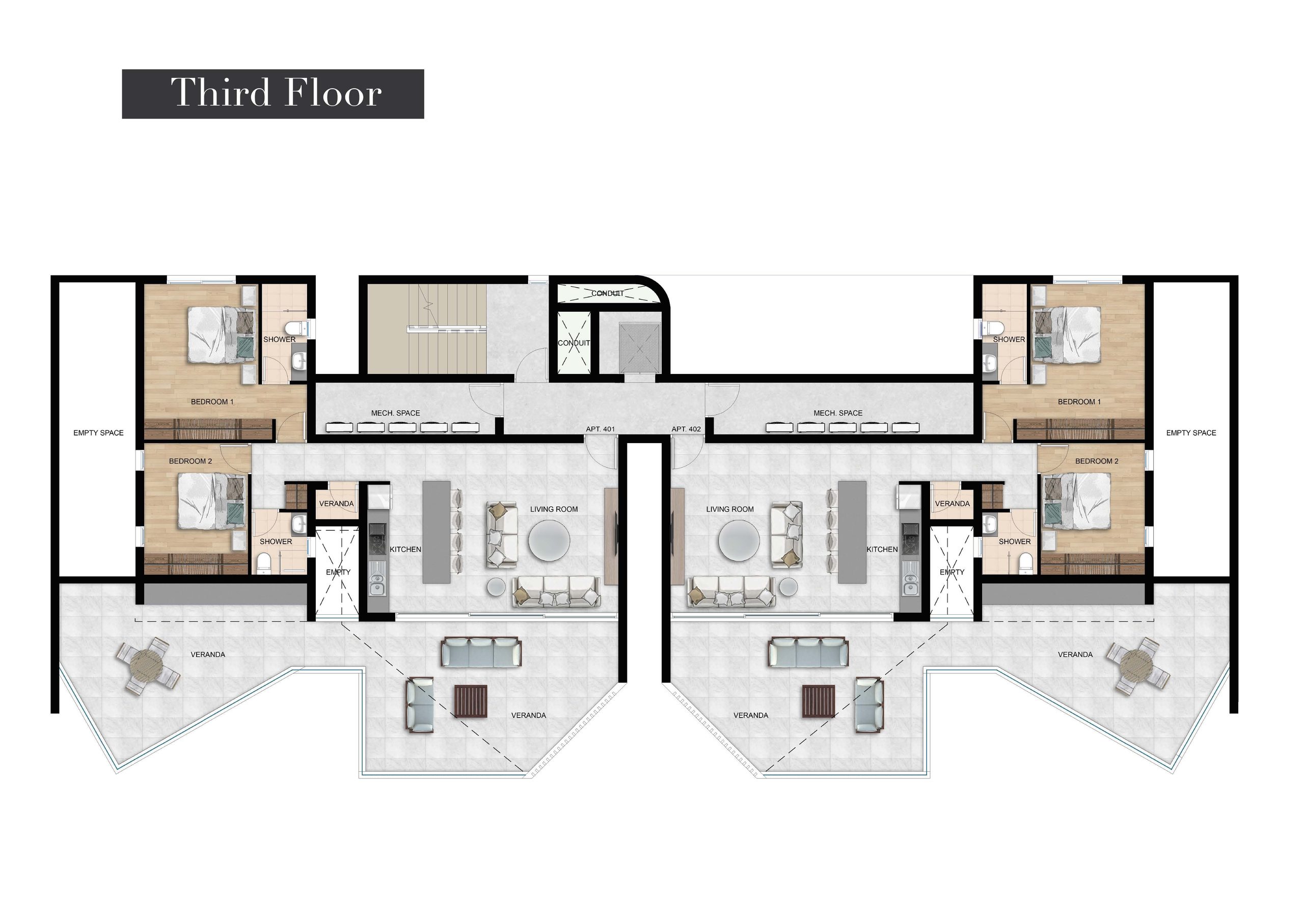 2 BR Penthouse in Ekali, Limassol photo 6