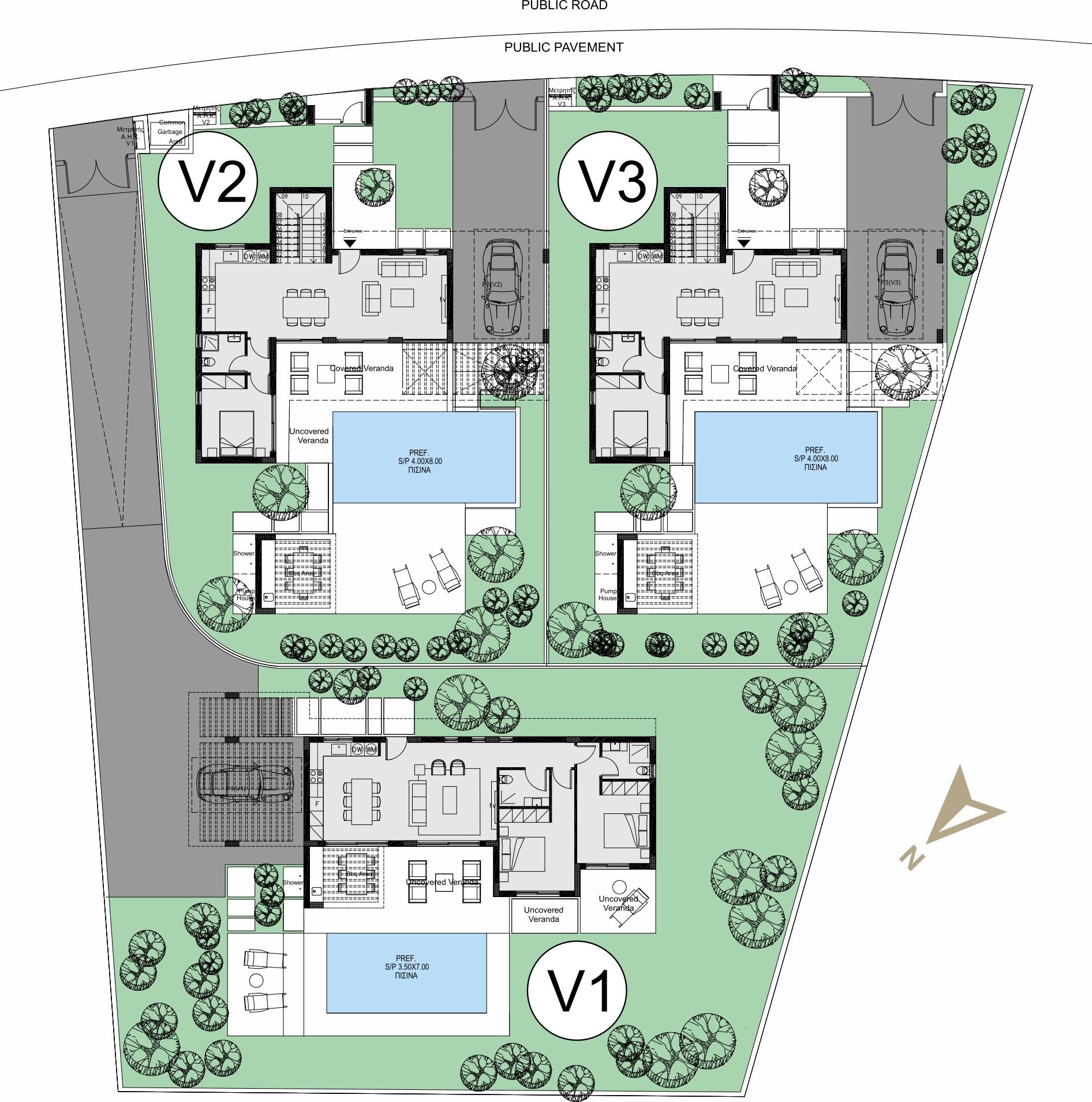 3 BR Villa in Kouklia, Paphos photo 14