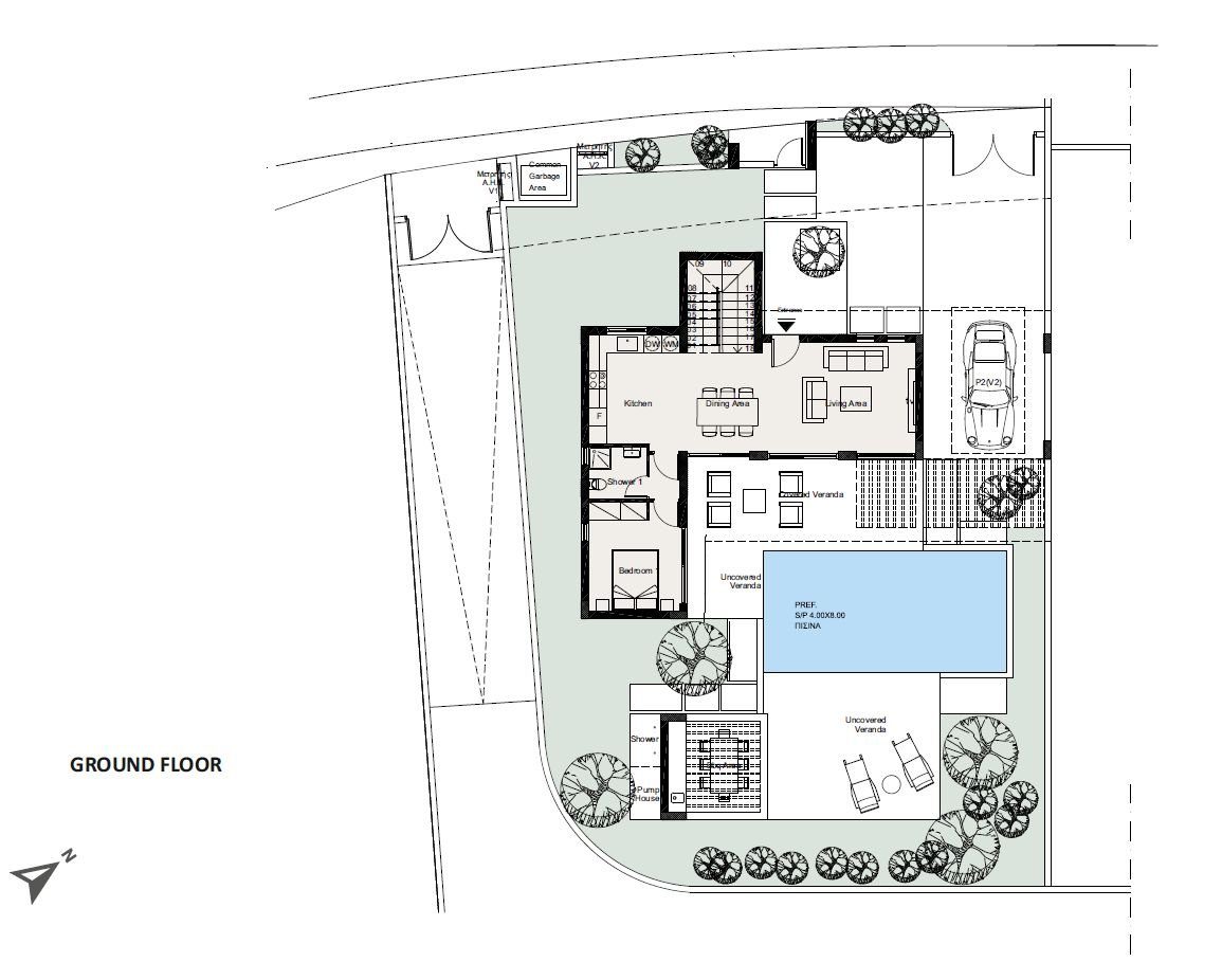 3 BR Villa in Kouklia, Paphos photo 12