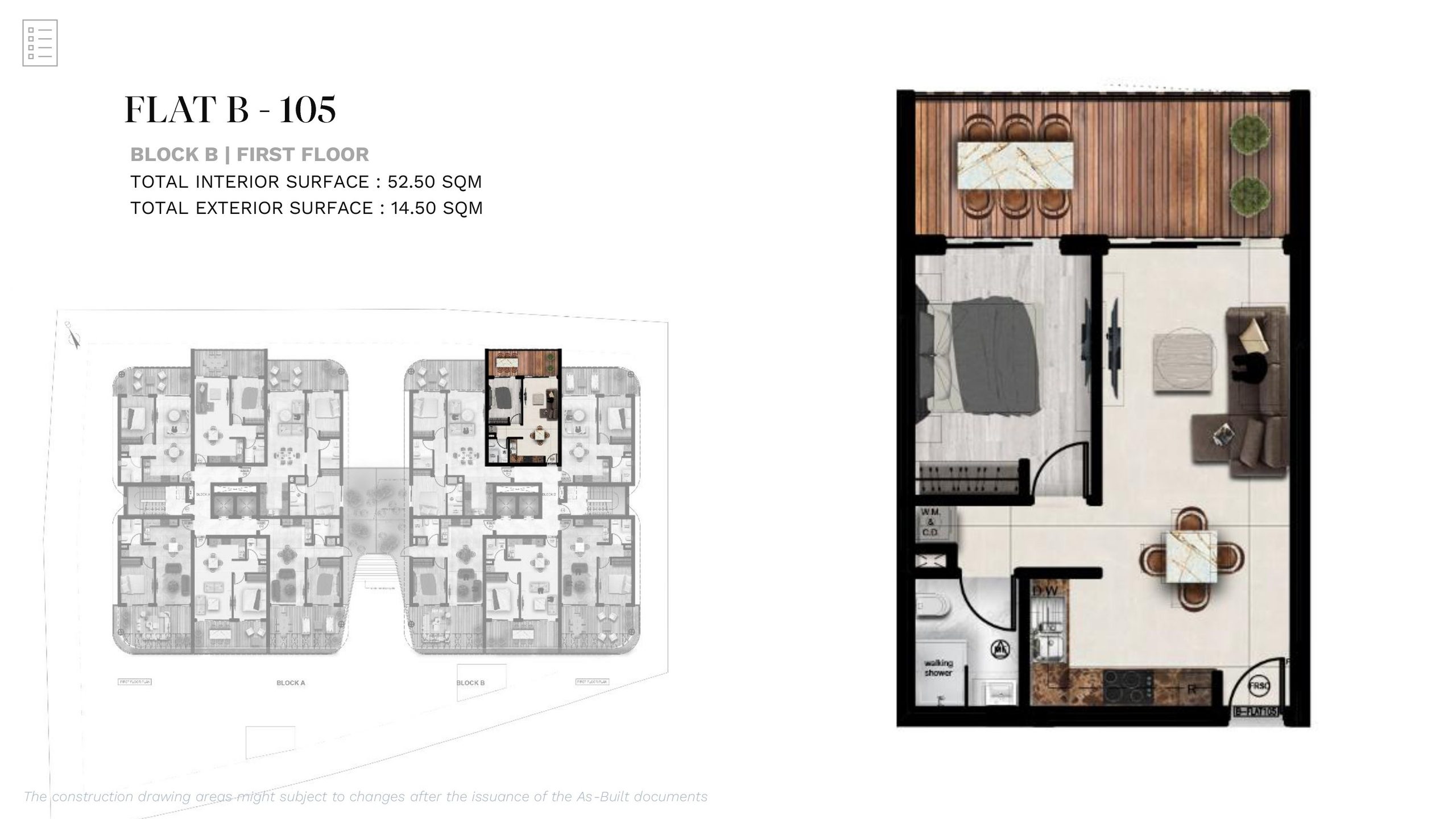 1 BR Apartment in Aradippou, Larnaca photo 11