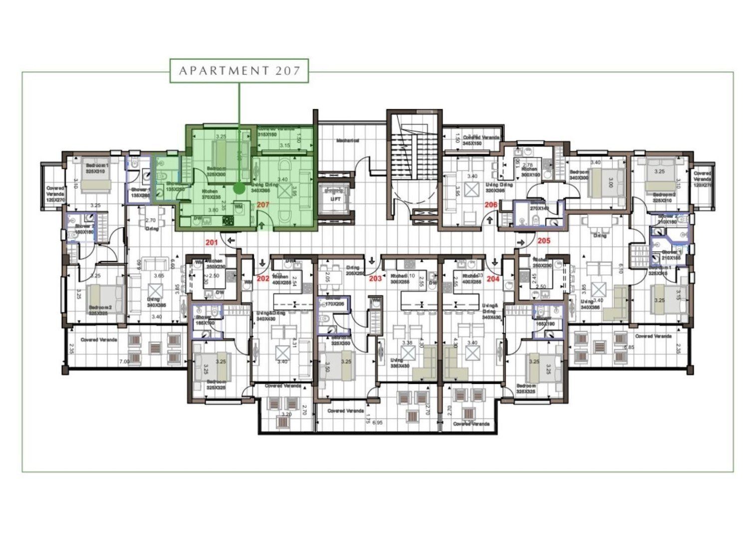 1 BR Apartment in Trachoni, Limassol photo 9