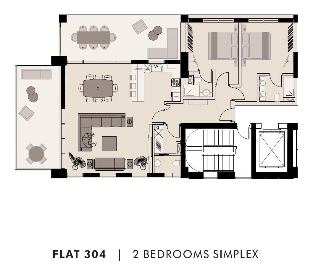 2 BR Apartment in Agios Nektarios, Limassol photo 17
