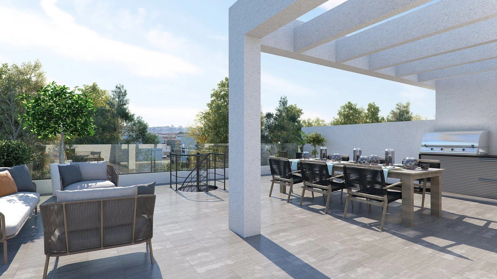 2 BR Penthouse in Oroklini, Larnaca