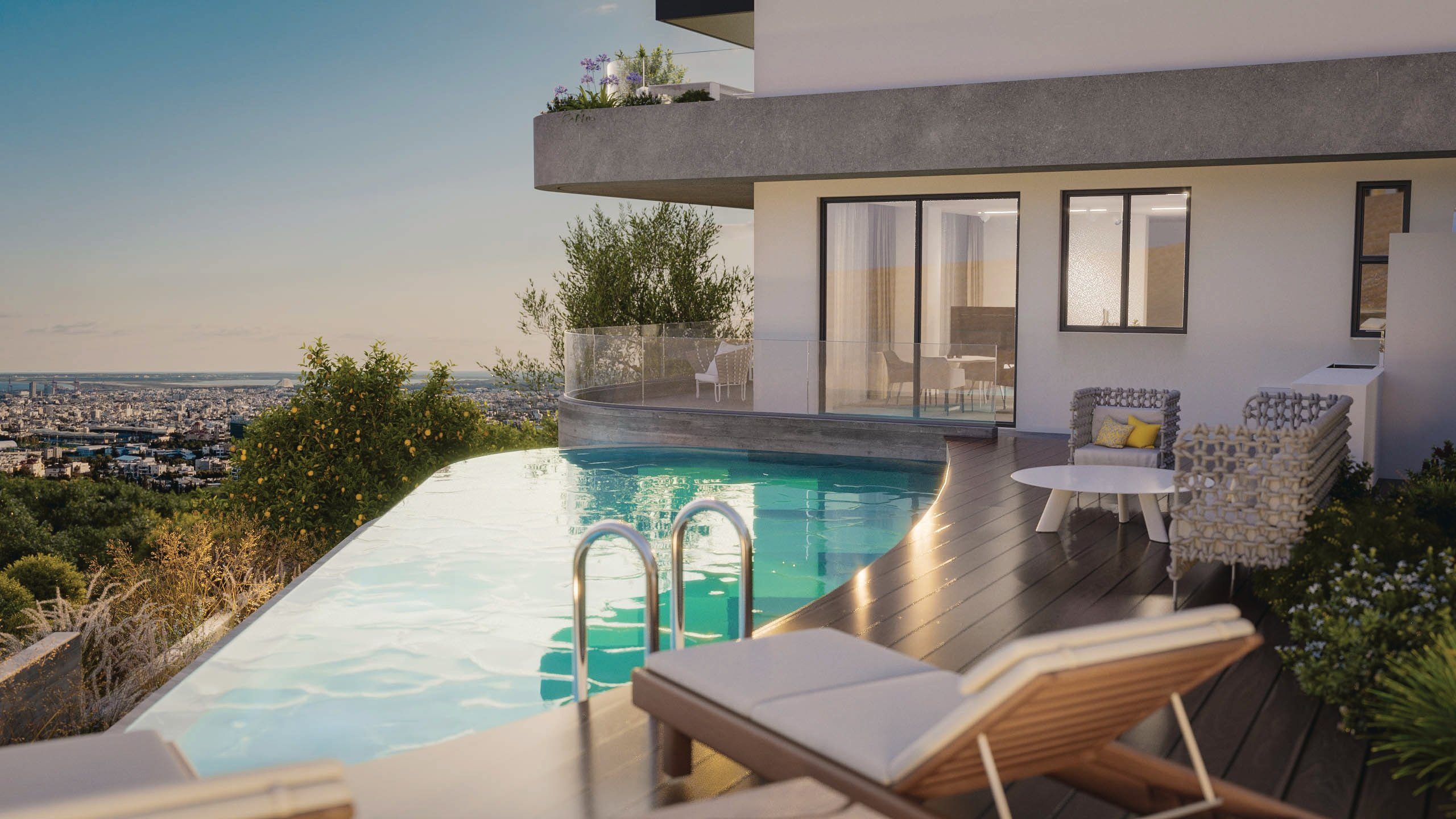 3 BR Ground Apartment with Private Swimming Pool in Agia Fyla, Limassol photo 1
