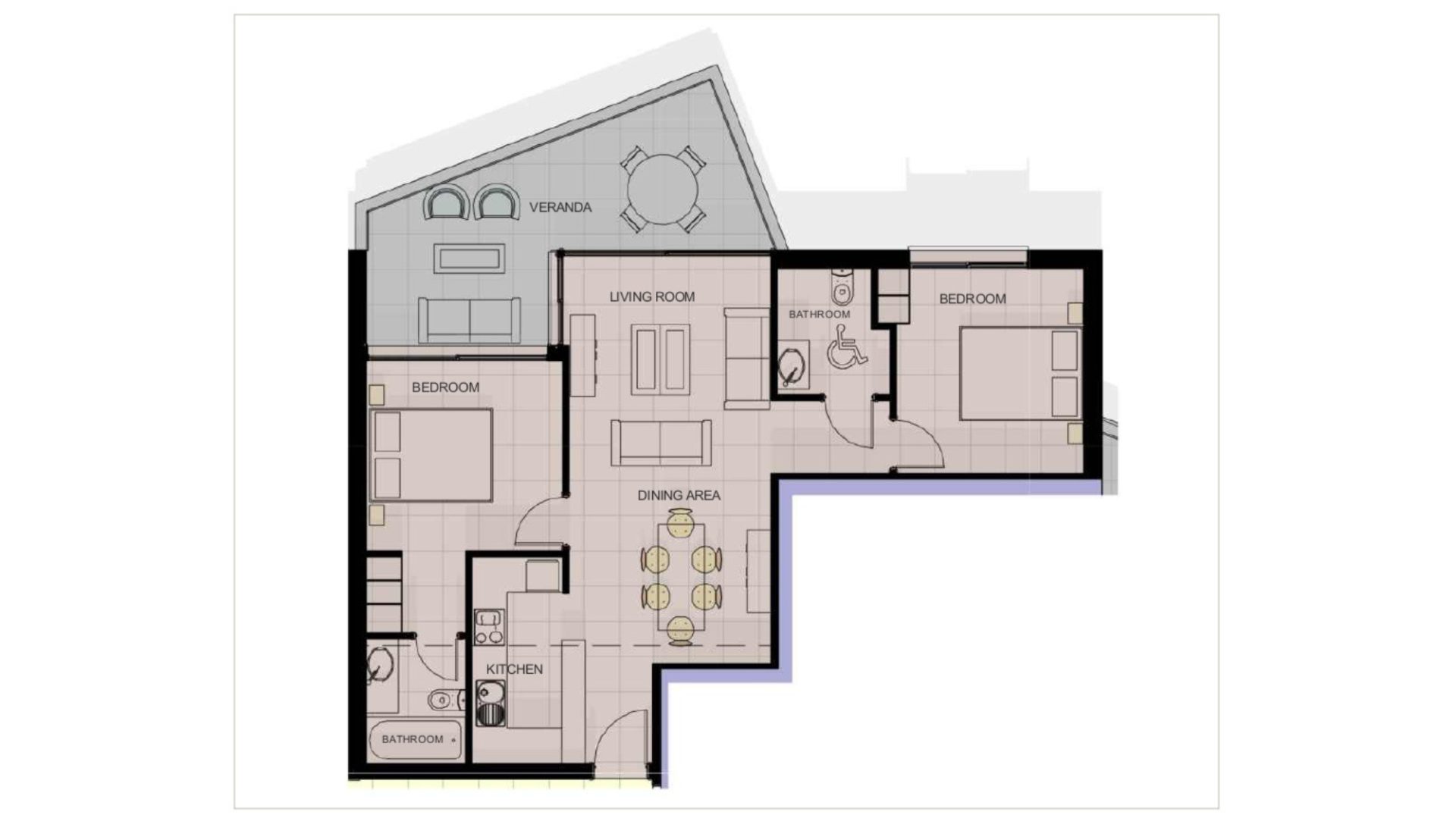 2 BR Apartment in Chlorakas, Paphos photo 5