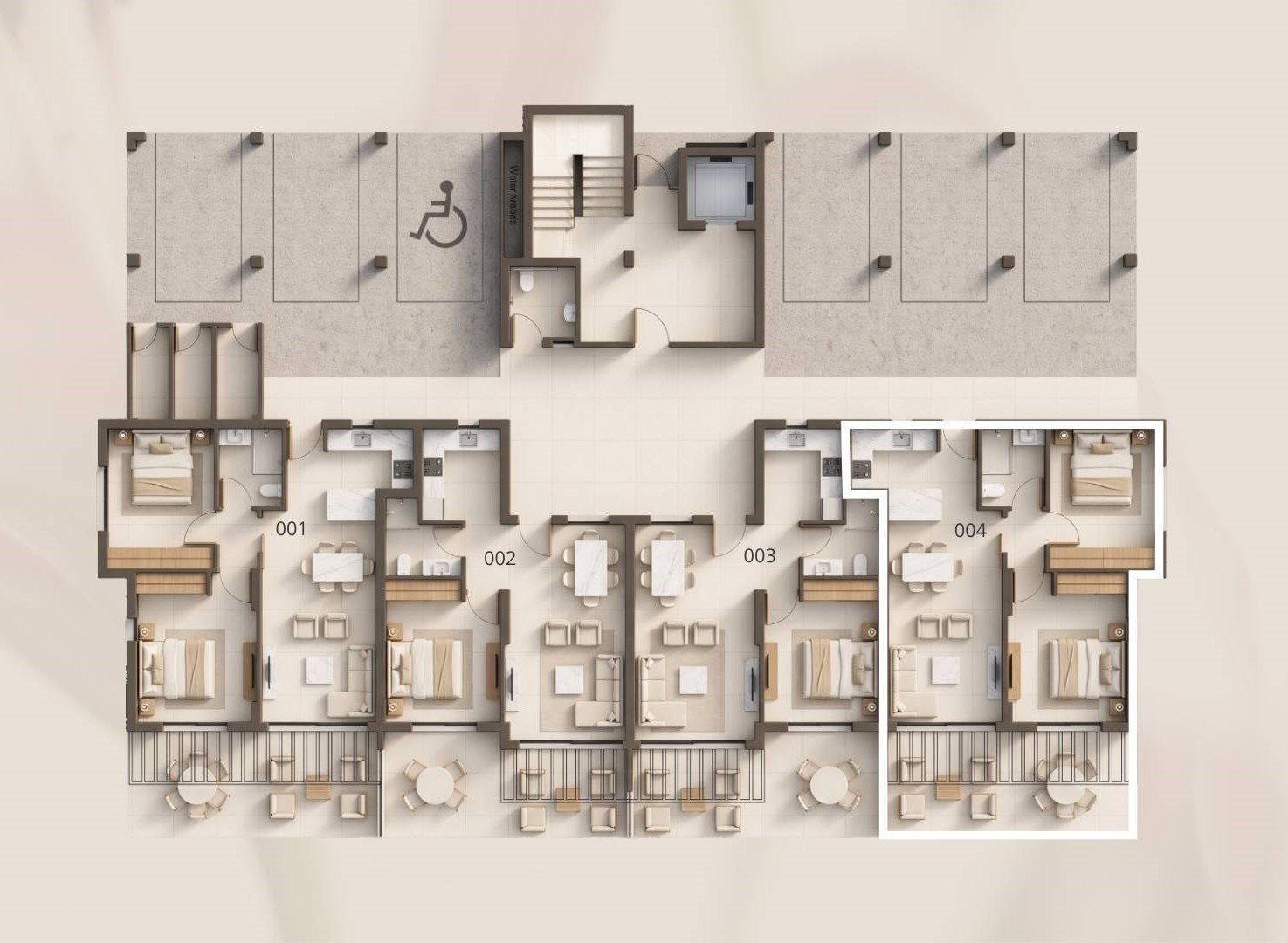 2 BR Apartment in Geroskipou, Paphos photo 12