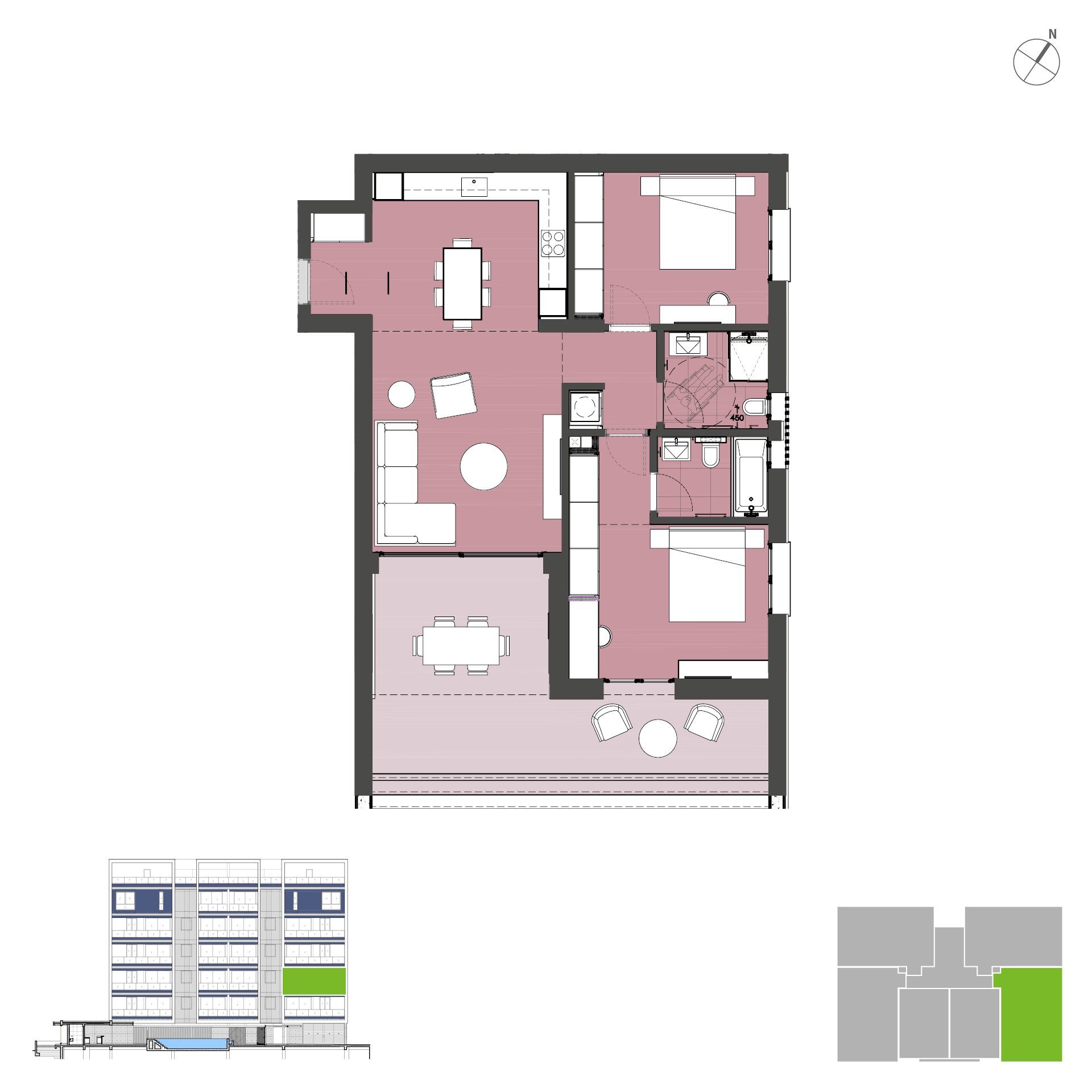 2 BR Apartment in Potamos Germasogeias, Limassol photo 6
