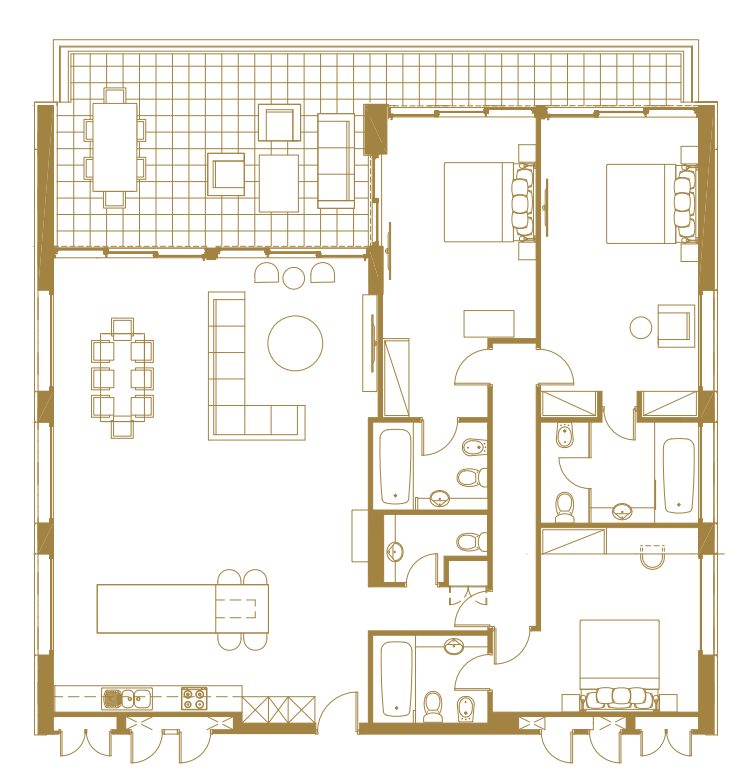 3 BR Apartment in Parekklisia Tourist Area, Limassol photo 16