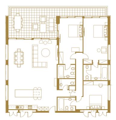 Apartament z 3 syp. w Parekklisia Tourist Area, Limassol, miniatura 16