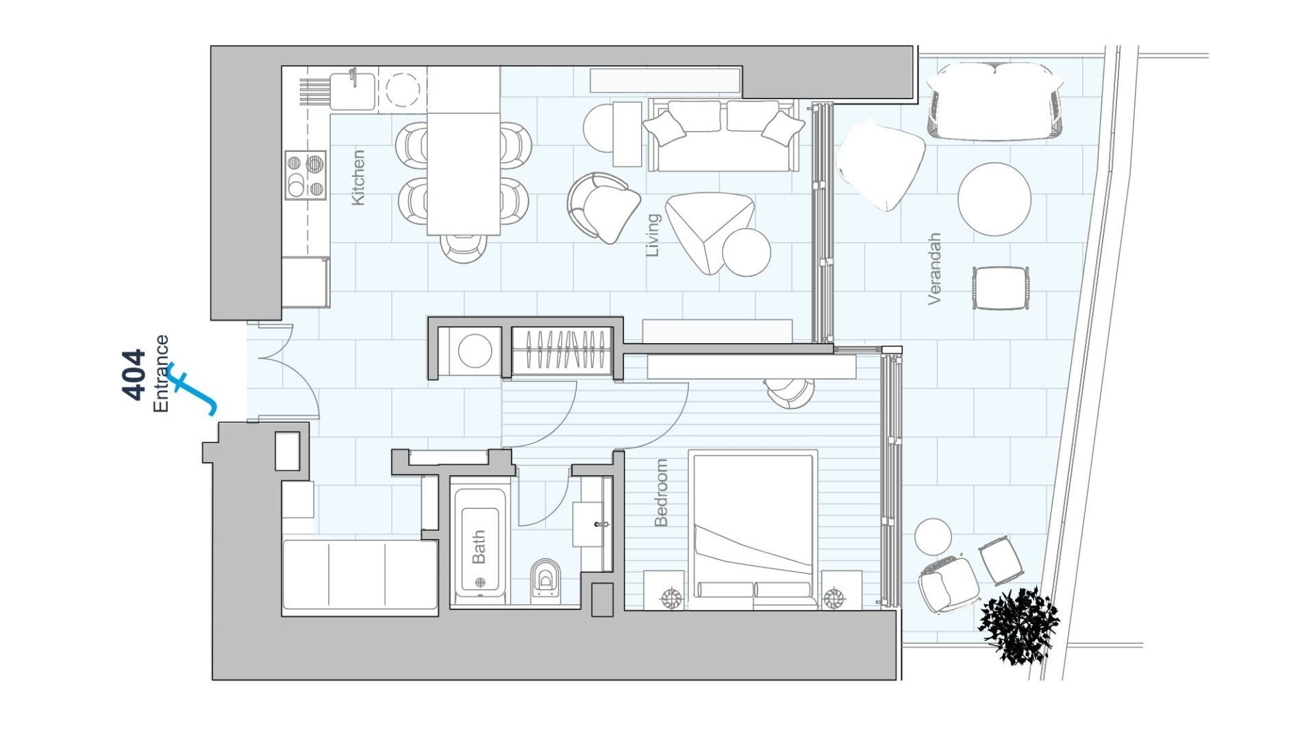 1 BR Apartment in Agios Ioannis, Limassol photo 11