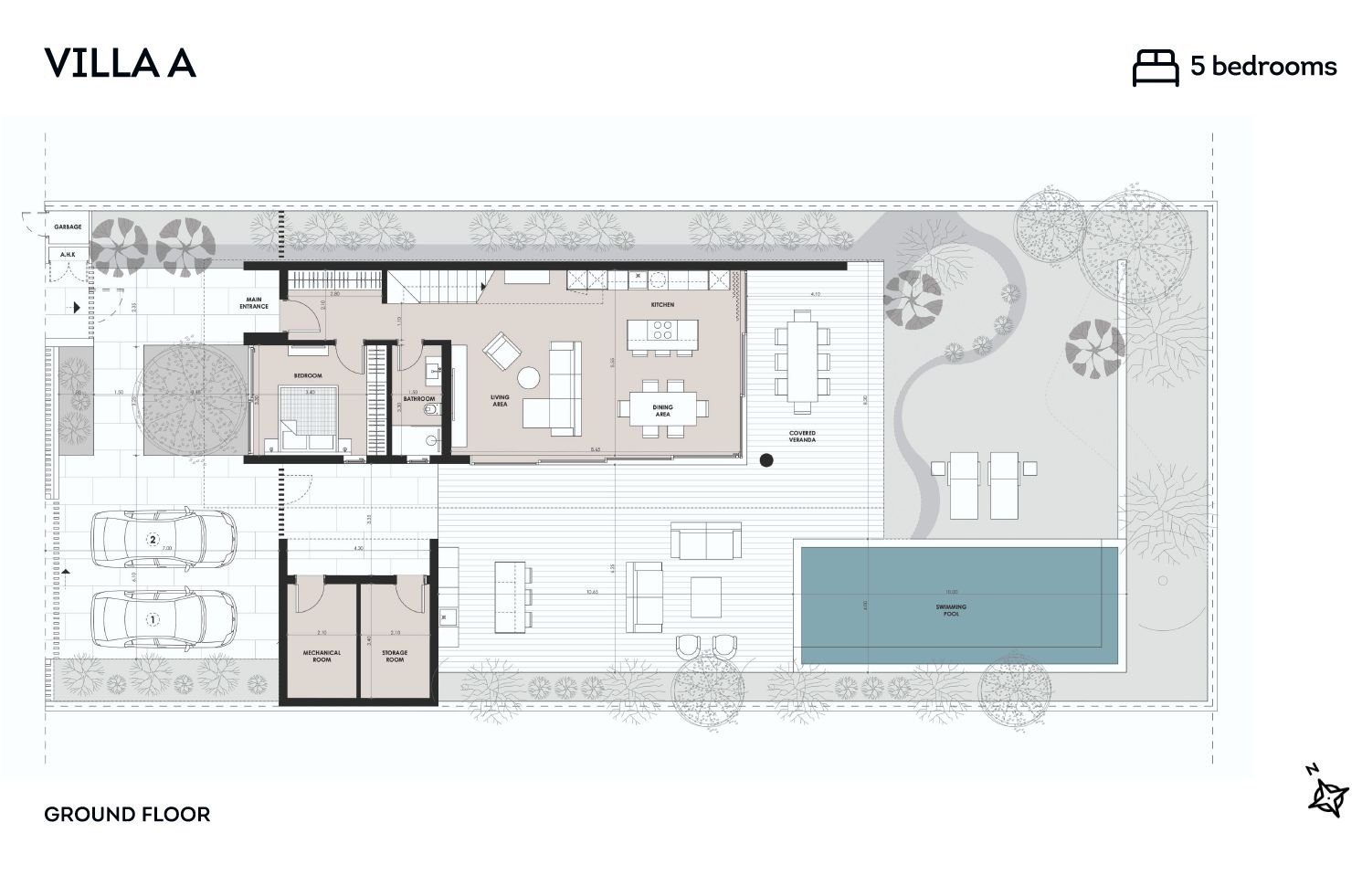 5 BR Villa in Koloni, Paphos photo 25