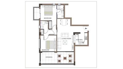 2 BR Apartment in Trachoni, Limassol thumbnail 10