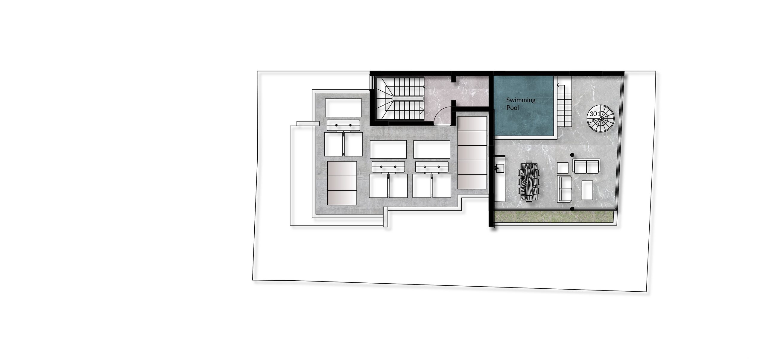 2 BR Penthouse in Mesa Geitonia, Limassol photo 13