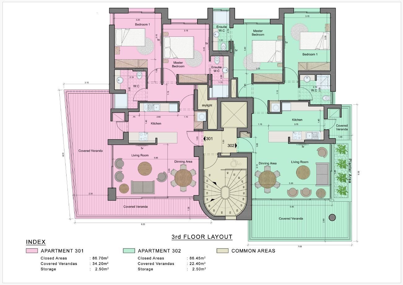 2 BR Apartment in Katholiki, Limassol photo 14