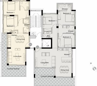 Apartament z 3 syp. w Agios Pavlos, Paphos, miniatura 9