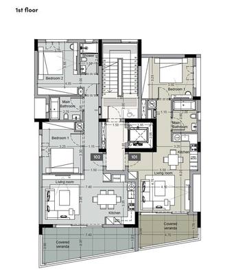1 BR Apartment in Potamos Germasogeias, Limassol thumbnail 10