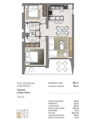 2 BR Apartment in Potamos Germasogeias, Limassol thumbnail 15