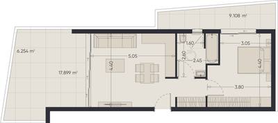 1 BR Apartment in Zakaki, Limassol thumbnail 5