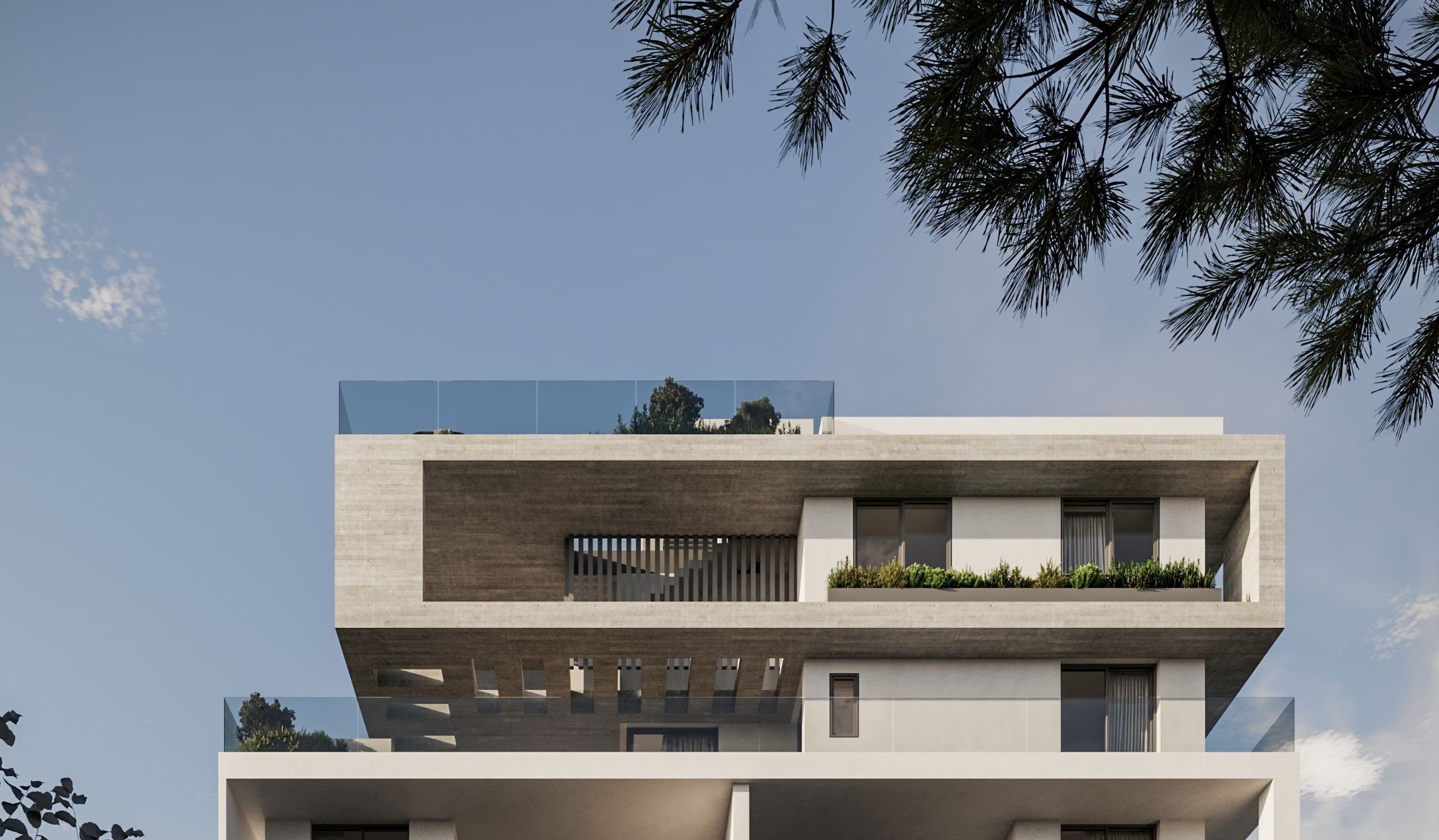 3 BR Penthouse with private swimming pool in Chrysopolitissa, Larnaca