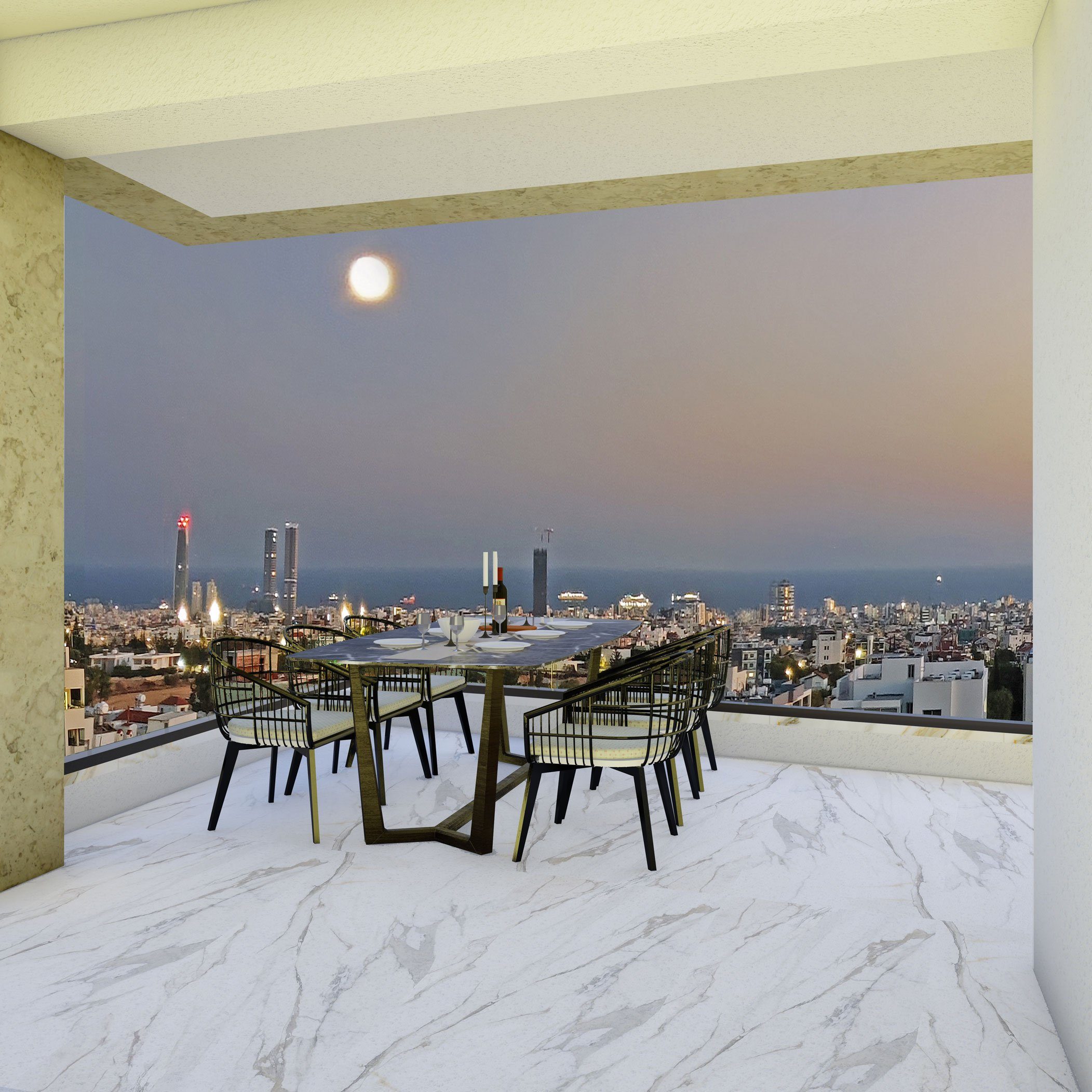 3 BR Penthouse in Agia Fyla, Limassol photo 6