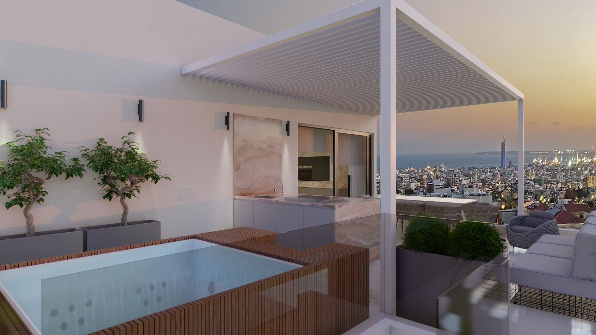 3 BR Penthouse in Agia Fyla, Limassol photo 8