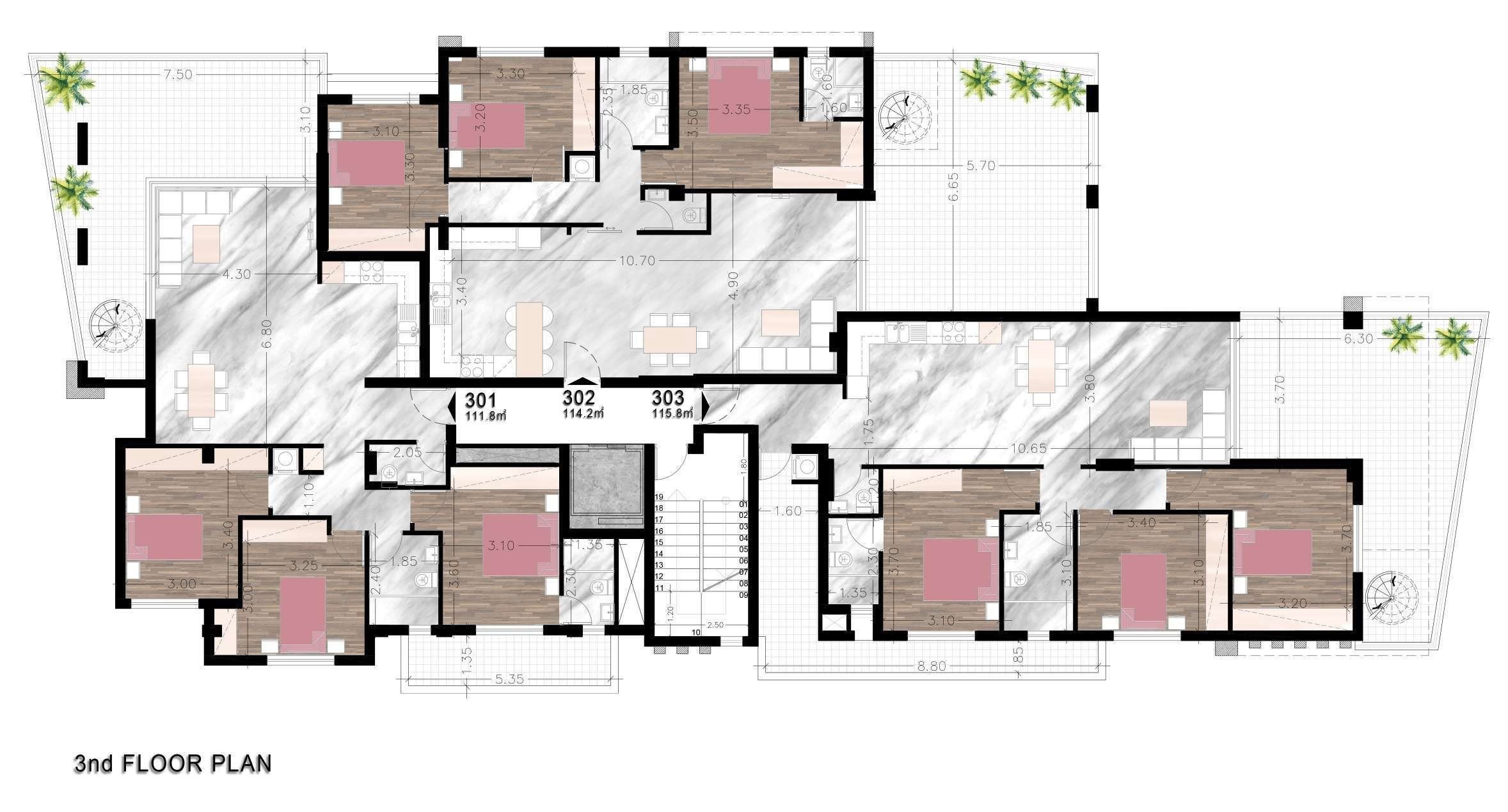 3 BR Penthouse in Agia Fyla, Limassol photo 10