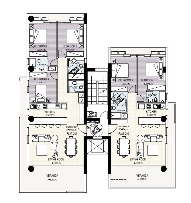2 BR Apartment in Nicosia Center, Nicosia photo 6