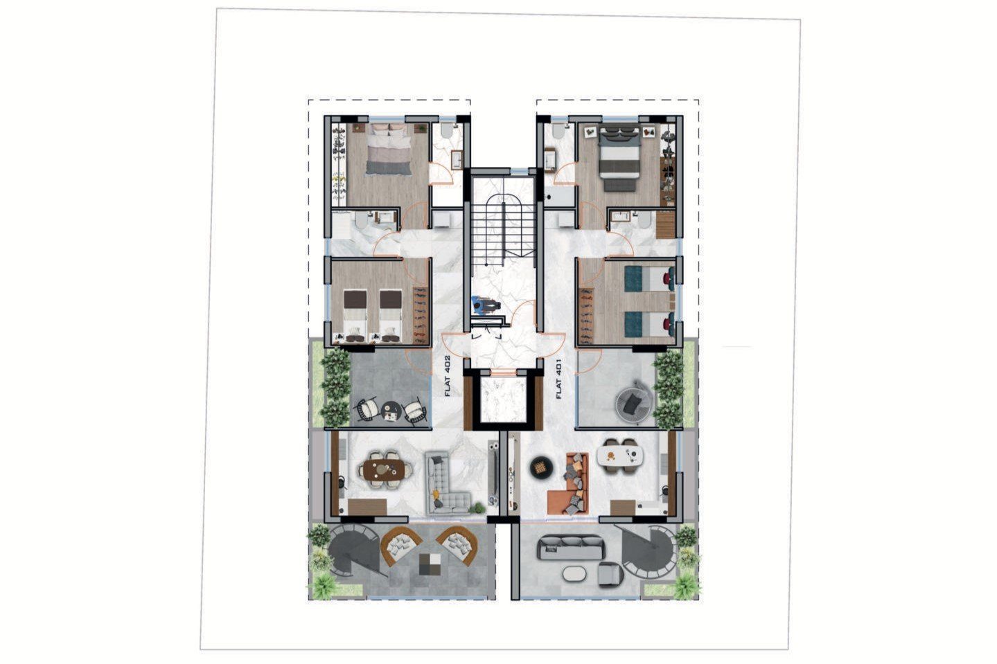 2 BR Apartment in Agioi Anargyroi I, Larnaca photo 4