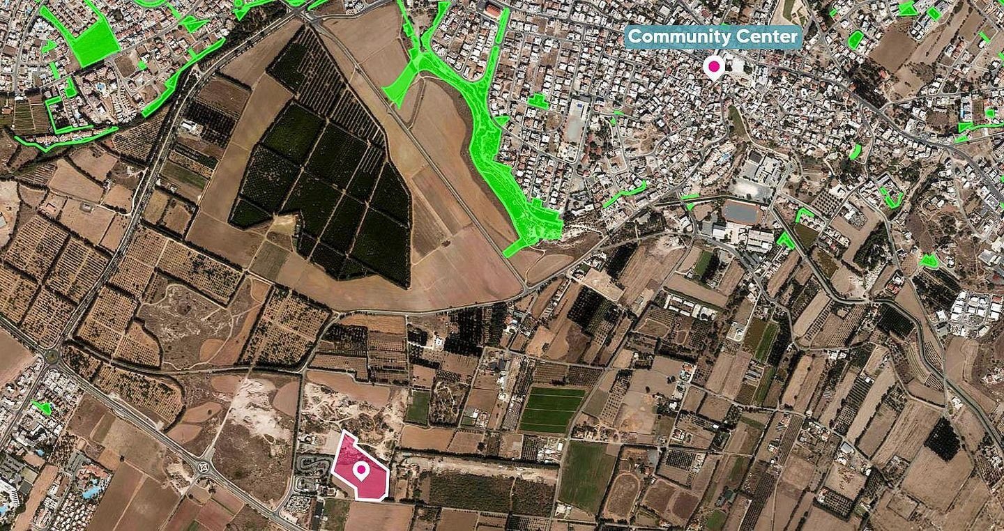 (Share) Agricultural Field in Geroskipou, Paphos — photo 2