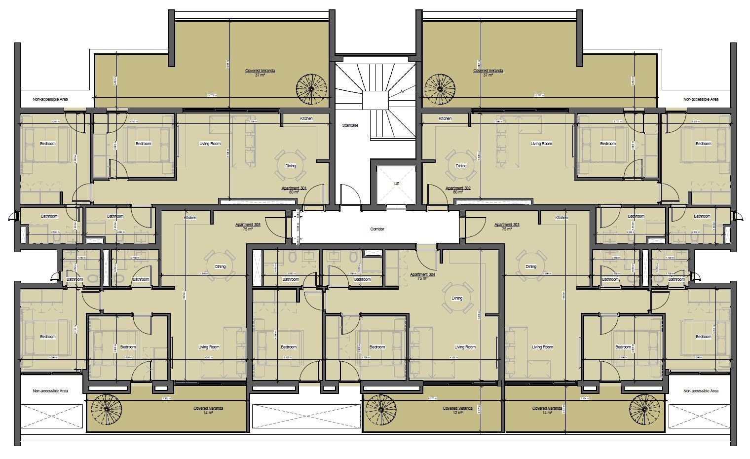 2 BR Penthouse in Agios Athanasios, Limassol photo 12