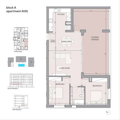 2 BR Apartment in Zakaki, Limassol thumbnail 14