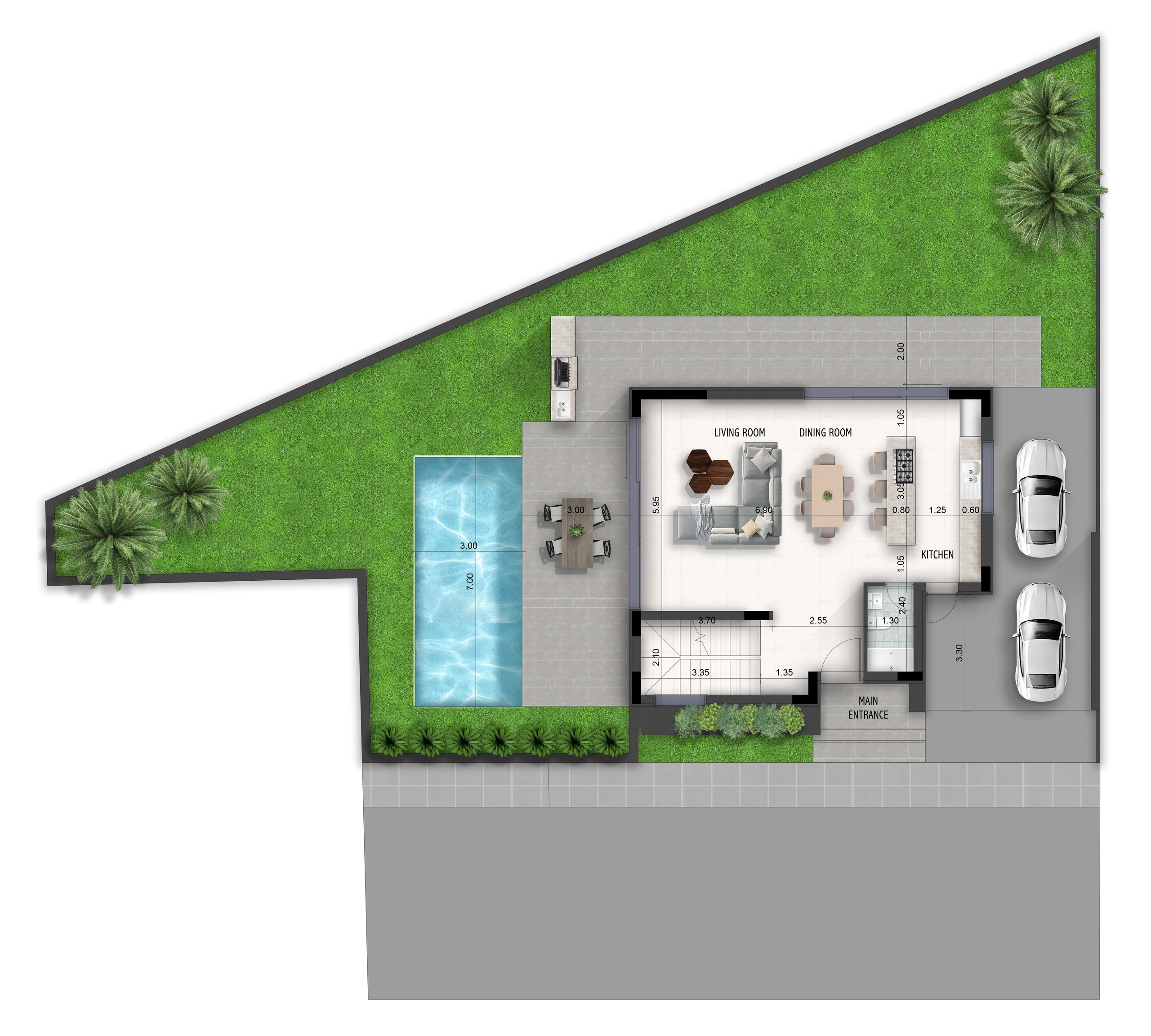3 BR Mansion villa in Oroklini Tourist Area, Larnaca photo 6