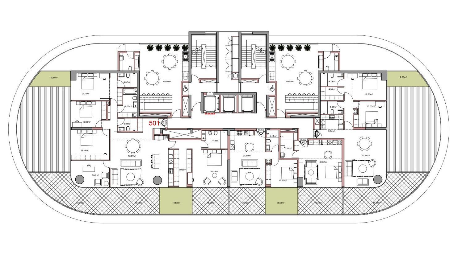 4+1 BR Apartment in Potamos Germasogeias, Limassol photo 14