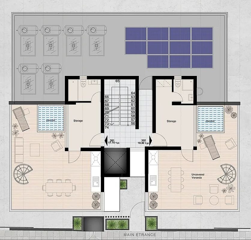 3 BR Penthouse in Mesa Geitonia, Limassol photo 13