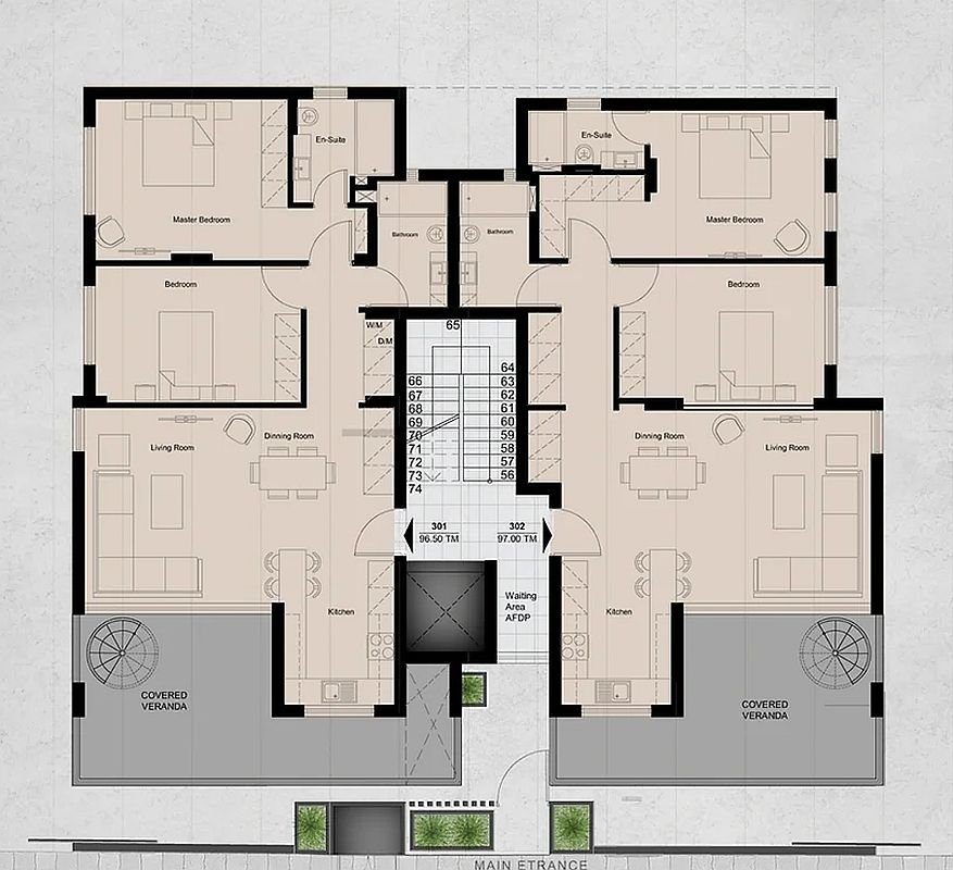 3 BR Penthouse in Mesa Geitonia, Limassol photo 12