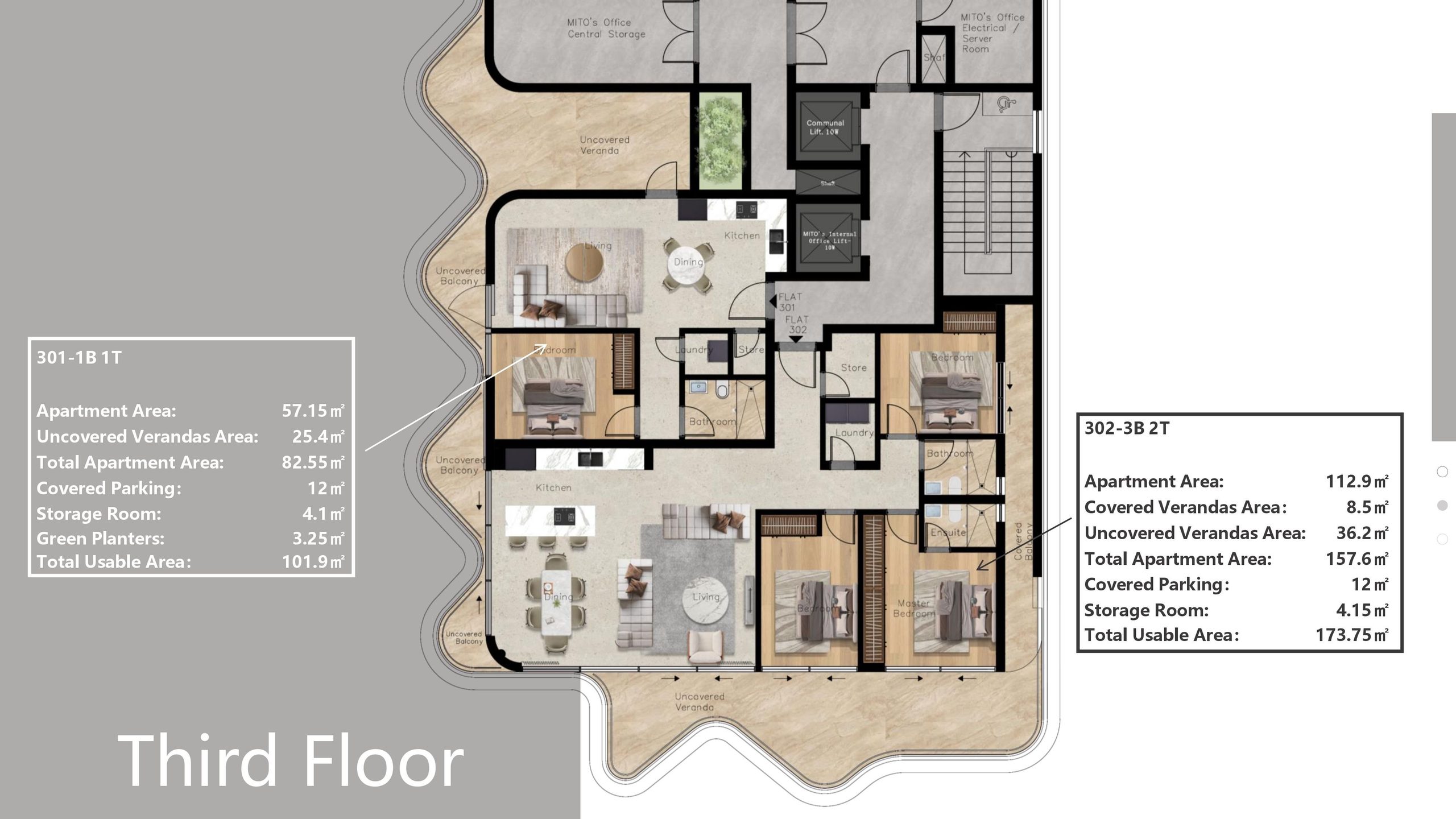 3 BR Apartment in Agios Theodoros, Paphos photo 12
