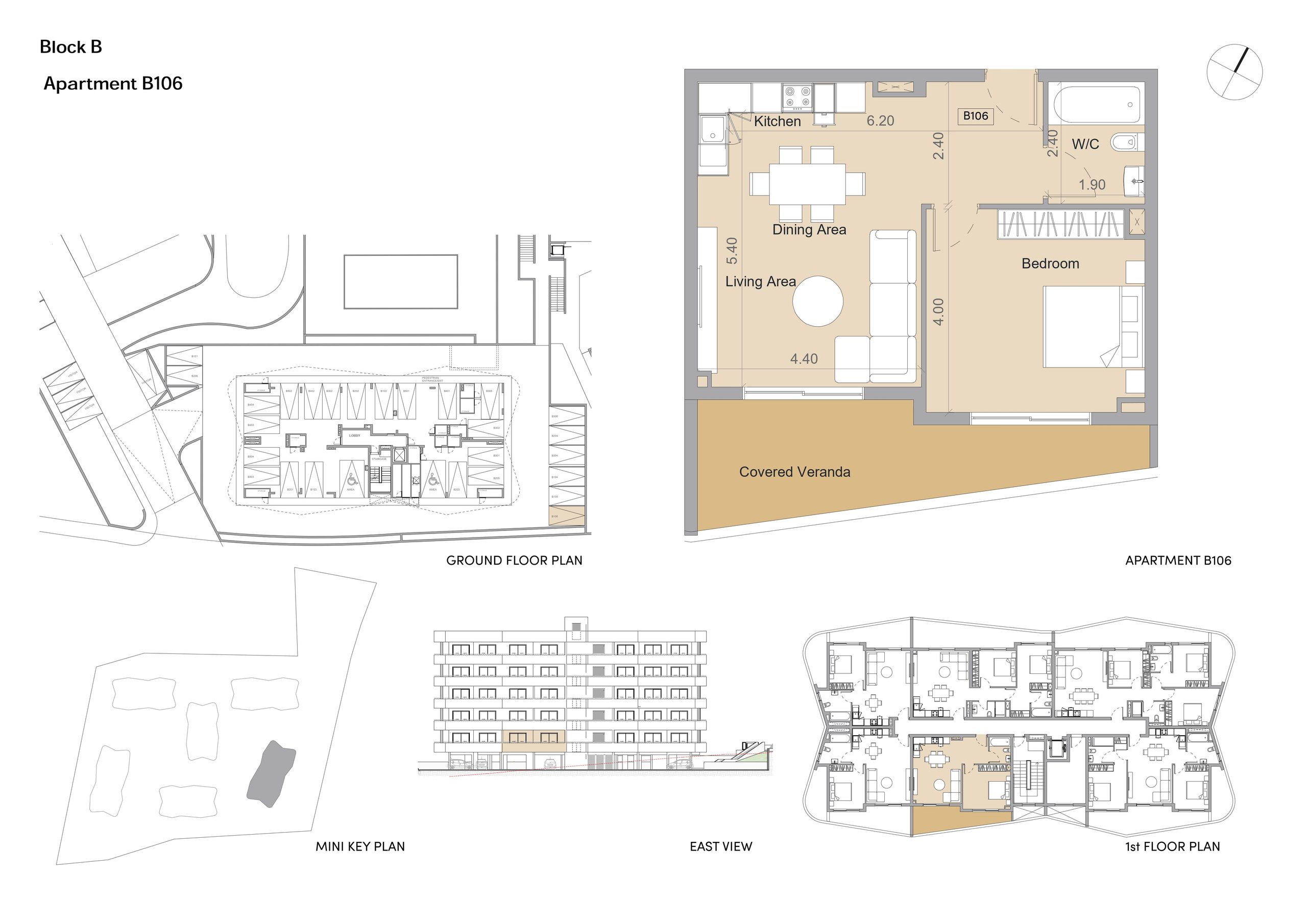 1 BR Apartment in Agia Paraskevi, Limassol photo 13