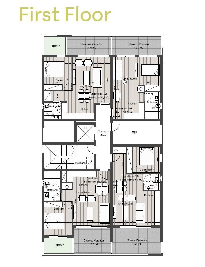 1 BR Apartment in Agios Athanasios, Limassol photo 11