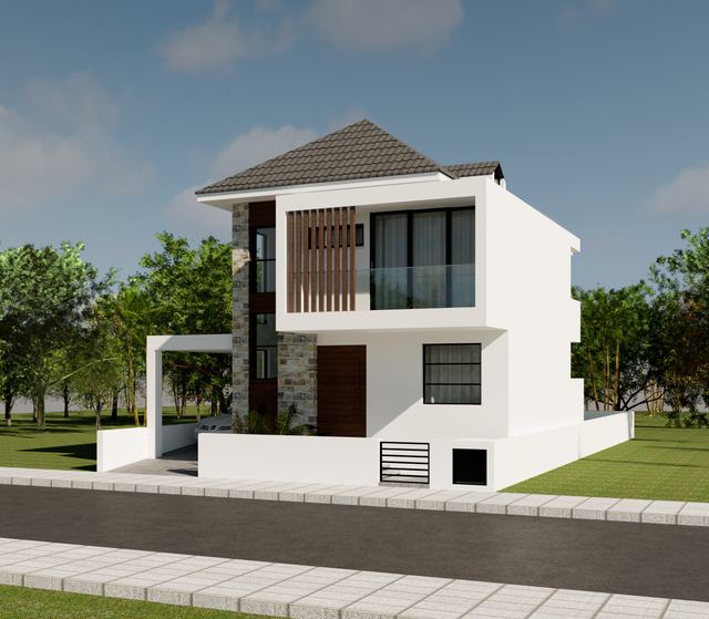 4 BR Detached house in Dromolaxia, Larnaca