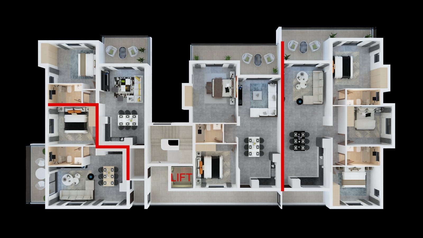 3 BR Apartment in Empa, Paphos photo 24
