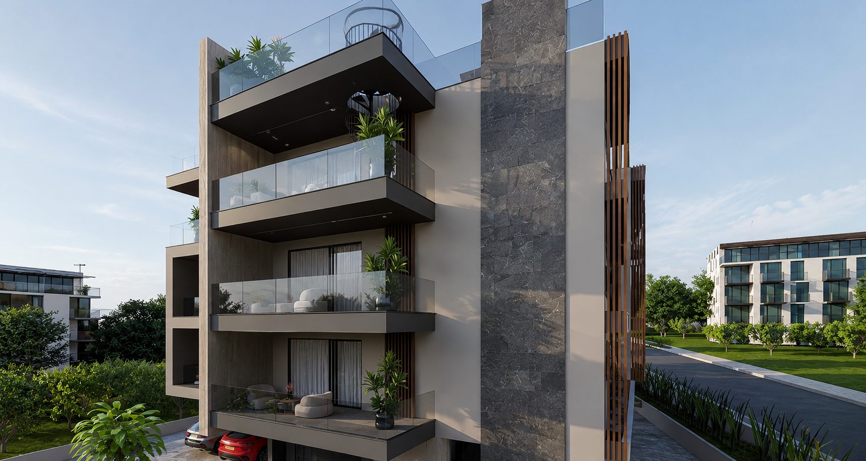 2 BR Penthouse in Aradippou, Larnaca