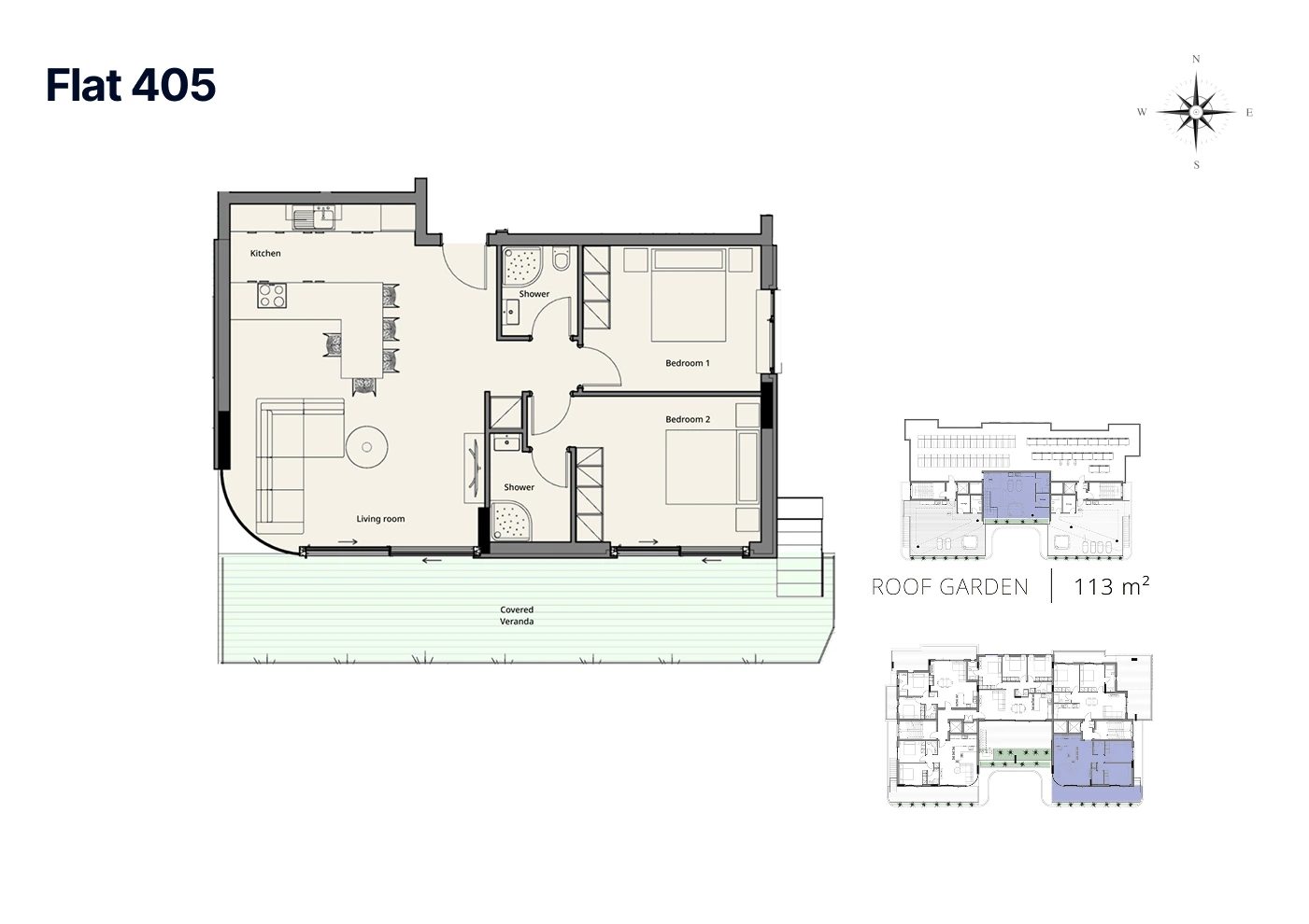 2 BR Penthouse in Agios Nektarios, Limassol photo 11