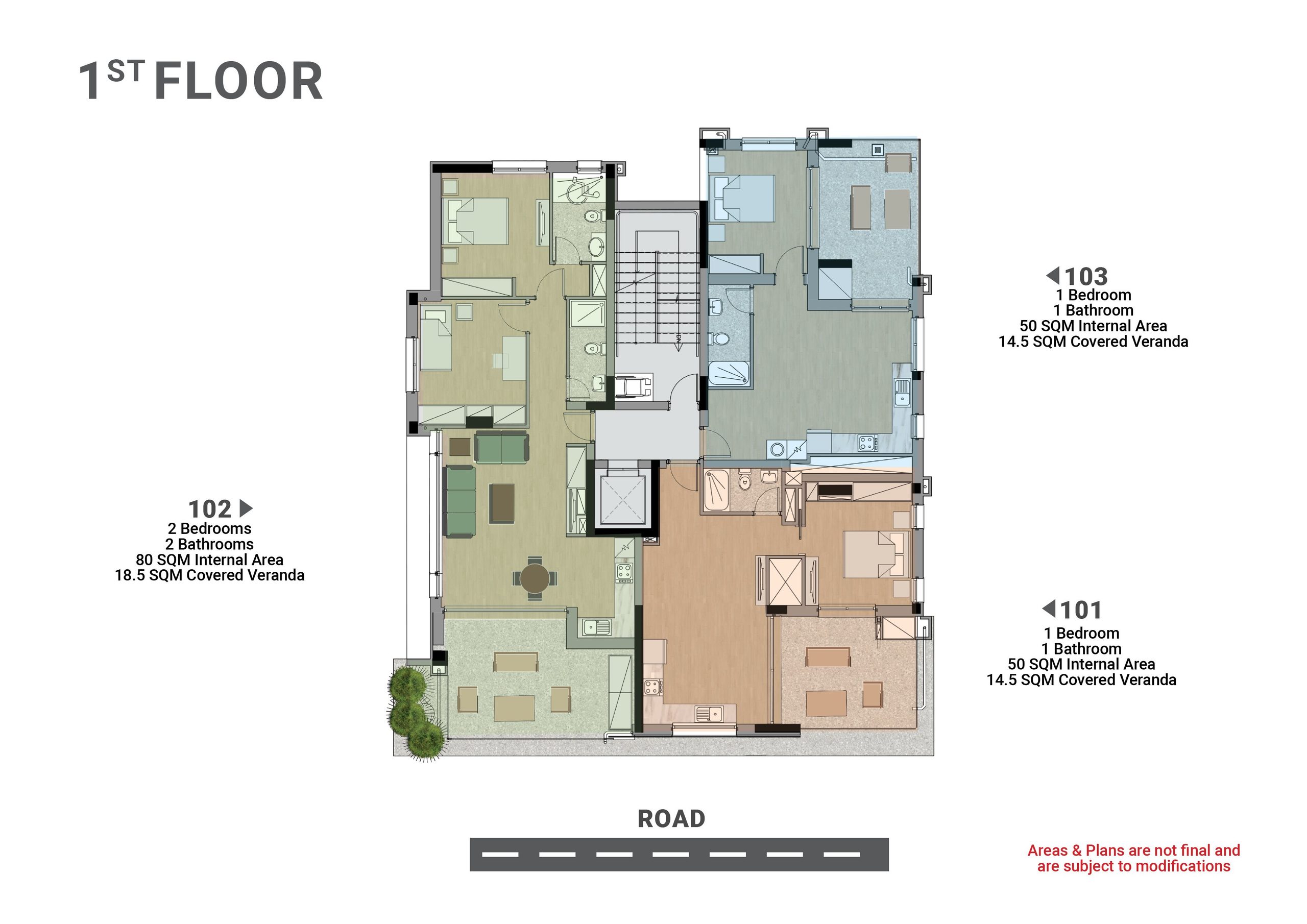 1 BR Apartment in Egkomi, Nicosia photo 5