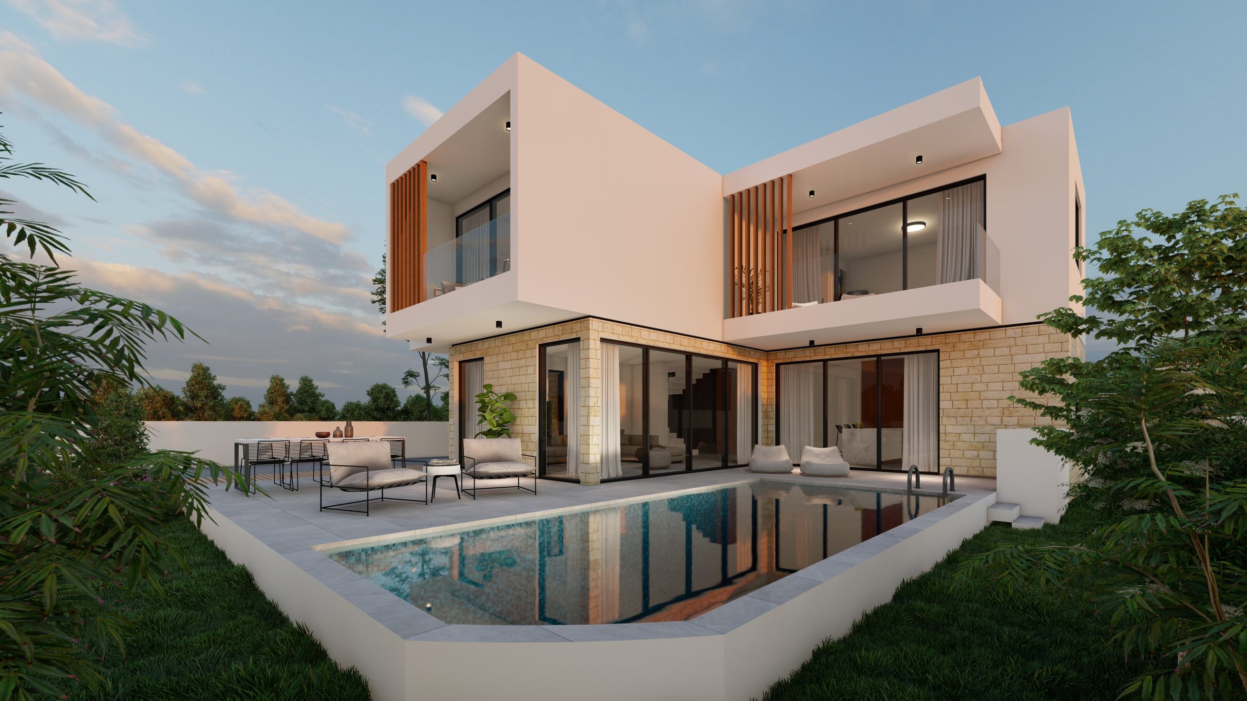 4 BR Villa in Pegeia, Paphos photo 2