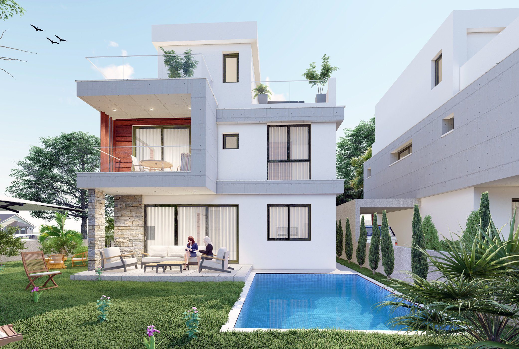 4 BR Villa in Agios Tychon, Limassol photo 4