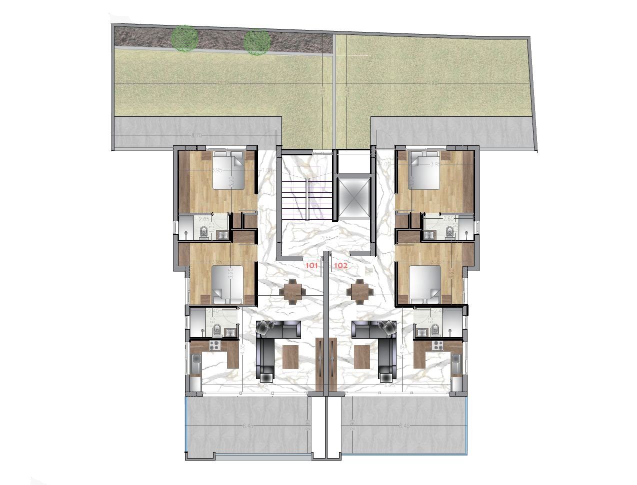 2 BR Apartment in Mesa Geitonia, Limassol photo 6