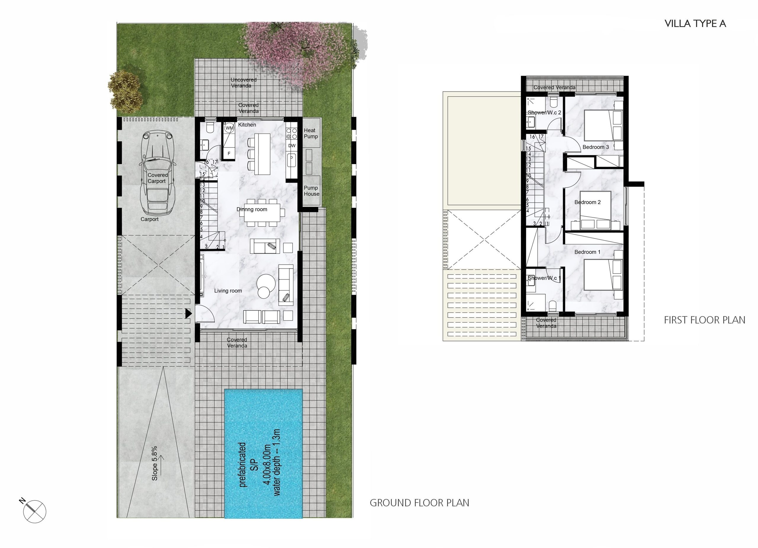 3 BR Villa in Moutallos, Paphos photo 8